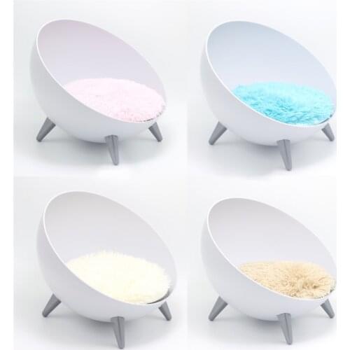 Pet cats nest hemispherical four-cornered plastic four seasons universal small dog kennel cotton space ne