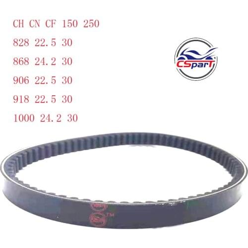 828 868 906 918 1000 22.5 24.2 30 CVT Drive Belt Helix 250CC CN250 Elite CH250 Scooter ATV Baotian Kazuma Jonway Parts