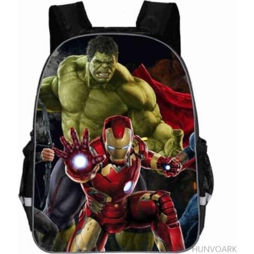 11-16-inch bag Mochilas Avengers backpack For Teenage Boys Children School Bags Heroes Cartoon Backpack Captin America Bags