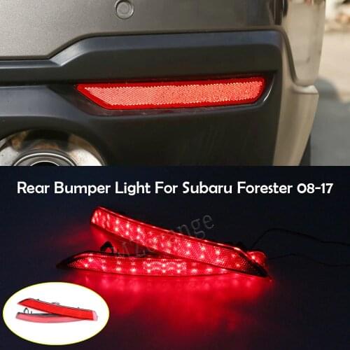 Rear Bumper Light For Subaru Forester 2008-2017 Taillights DRL Fog Light Bumper Reflector Light fog lamp