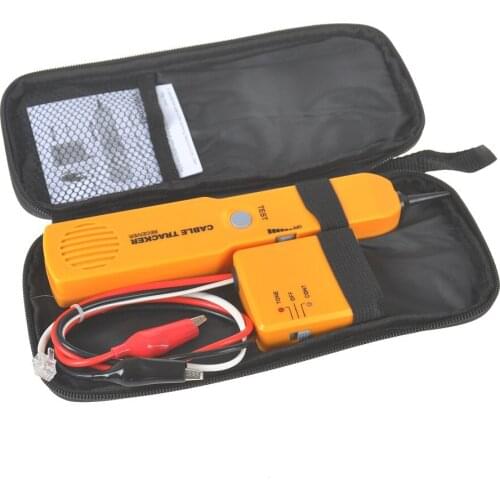 RJ11 Network Phone Telephone Cable Tester Toner Wire Tracker Tracer Diagnose Finder Detector Networking Tools