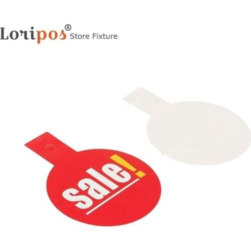 Tickets Hanger Sale Clothing Coat Hangers Price Tag Sales Printed Swing Labels Promotional Paper Cards Aisle Signs Shelf Talker