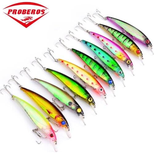 Weimostar 11CM/13G Fishing Lures Outdoor River Fishing Bait Tackle Trout Minnow ABS Plastic Artificial Fishing Hard Lure Baits