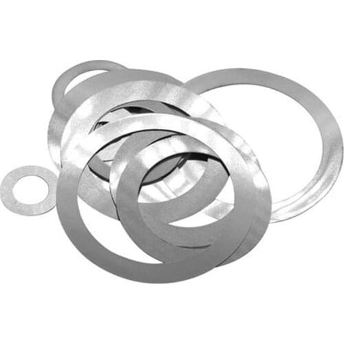 2pcs M45 M50 Ultra-thin stainless steel washers flats washer gasket flat pad thickness 0.2mm-1mm 55mm-62mm Outer diameter