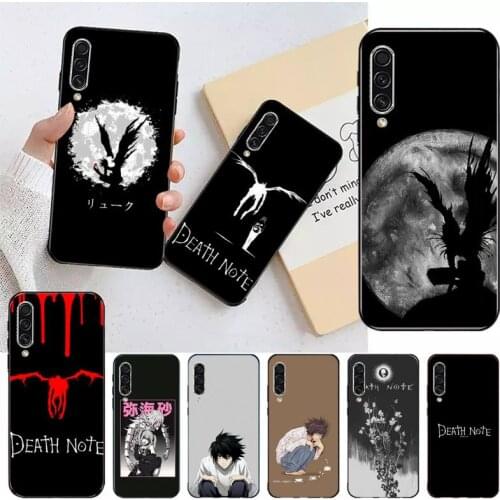 Anime Manga Death Note Ryuk Phone Case For Samsung A40 A31 A50 A51 A71 A20E A20S S8 S9 S10 S20 Plus note 20 ultra