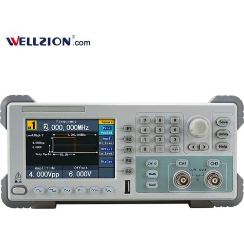 AG051F 4 Inch TFT 5MHz Arbitrary Waveform Signal Generator