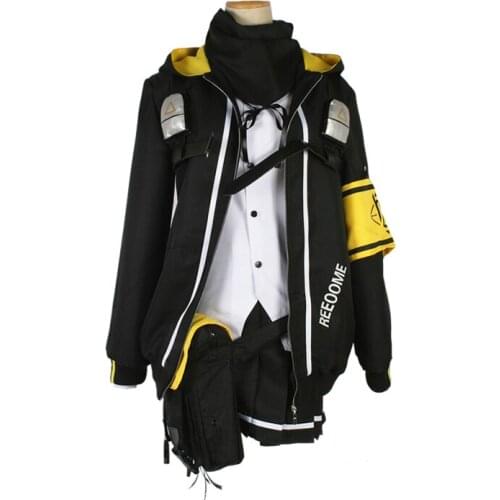 Girls Frontline ump9 ump45 Cosplay Carnaval Costume with bags and gloves Halloween Christmas Costume