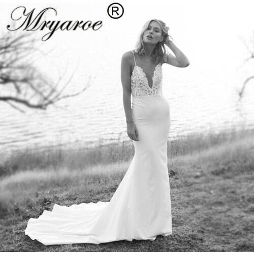 Mryarce Lace Wedding Dresses