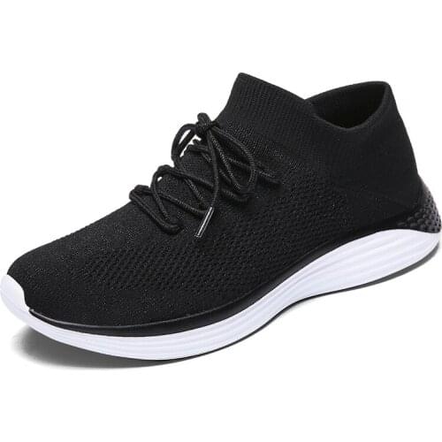 Sock Sneakers Tenis Mujer 2020 New Women Light Soft Sport Shoes Women Tennis Shoes Female Stability Athletic Trainers Cheap