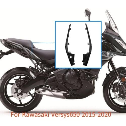 For Kawasaki Versys650 2015-2020 Rear Passenger Seat Fairing Side Panel Cover Versys 650 2019 Fairing Cowl Side Panel Pillion