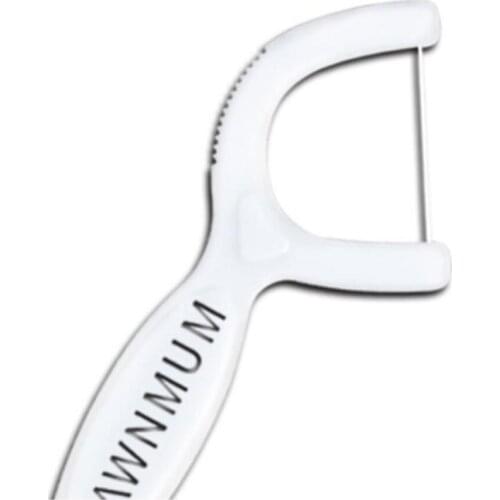 Easy Use Dental Floss Adult Interdental Brush Dental Tool Teeth Stick Toothpicks Tooth Thread Floss Pick Plastic Tooth Picks