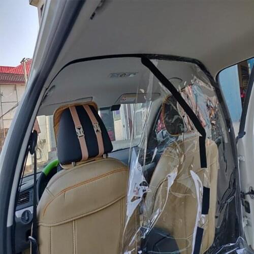 PVC Car Taxi Curtain Isolation Film Transparent Protection Film All-inclusive Protective Cover Car and SUV Universal With Velcro