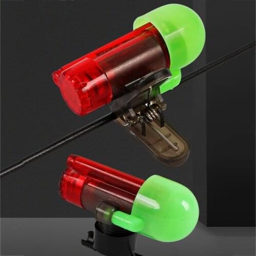 Luminous Alarm Electronic LED Light Rod Tip Fish Bite Gear Alert Indicator Outdoor Night Fishing Tool Accessories
