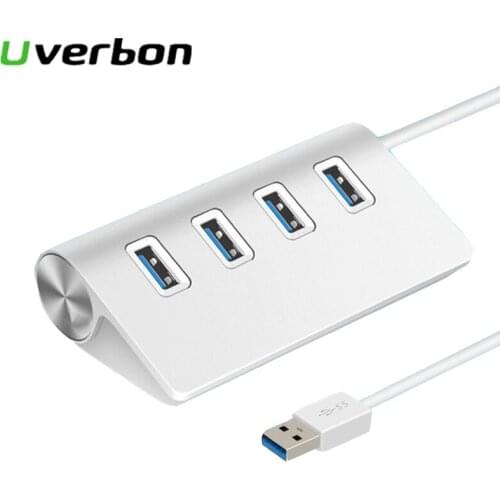 USB HUB 3.0 Multi 4 Port With Power Adapter For Xiaomi Macbook Pro Air Computer PC Laptop Accessories Adapter USB 2.0 HUB