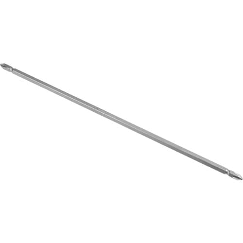 UXCEL S2 300mm Long 1/4" Hex Shank Dual End PH2 Phillips Screwdriver Bits for Replace missing,bent,broken Hex Screwdriver Bits