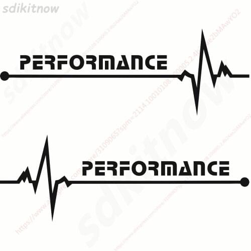 1pair New Heart Car Decal Sticker Styling Windows Door PERFORMANCE Decoration For BMW M3 M5 X1 X3 X5 X6 E36 E39 E46 E30 E60 E92