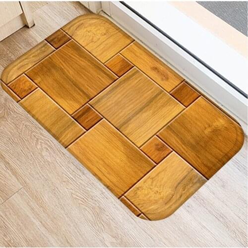 40x60cm Cute Diy Print Floor Mat Bathroom Ground Mat Slip Door Bath Pad Rug Living Room Carpet Marble Pattern