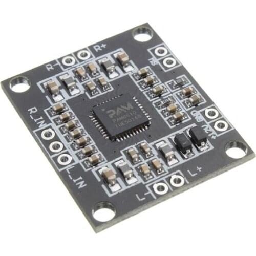 5PCS PAM8610 2x15W amplifier board digital two-channel stereo power amplifier board miniature