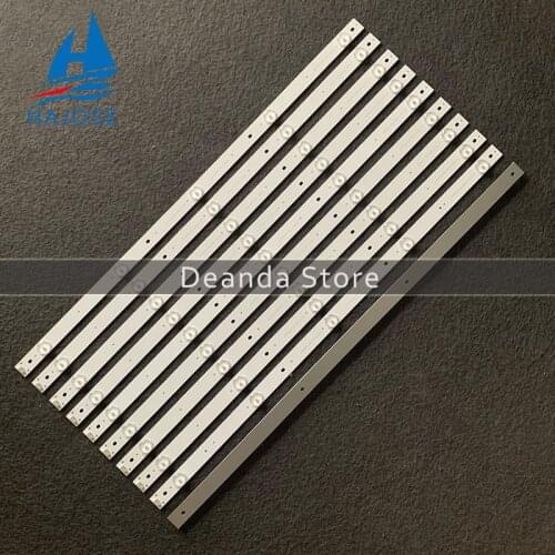 50 PCS/lot LED backlight strip for HISENSE HD550DF-B52 SVH550AC3 SVH550AH9 55H5C 55h6b Sharp LC-55LB4 INSIGNIA NS-55D510NA17