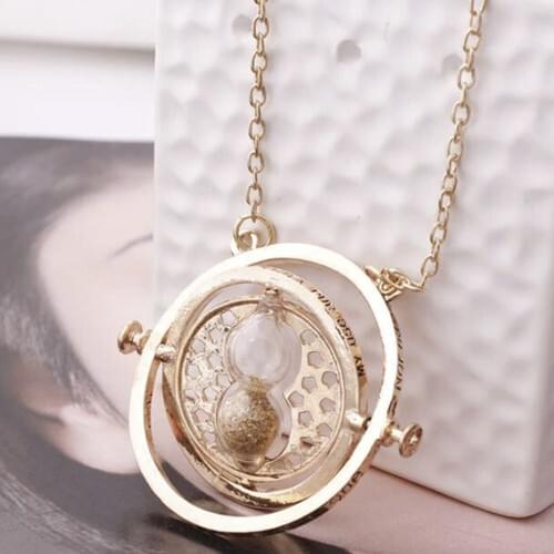 Chavin Time Turner Hermione Granger Hourglass Necklace Dt97X