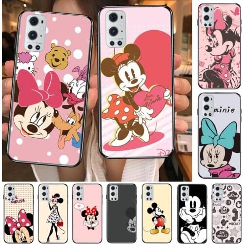 Smile Minnie Mouse For OnePlus Nord N100 N10 5G 9 8 Pro 7 7Pro Case Phone Cover For OnePlus 7 Pro 1+7T 6T 5T 3T Case