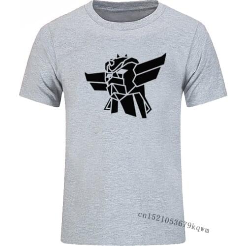Goldorak Mazinger Z T Shirt Japanese Anime Funny Oversize T-shirt Hip Hop Japan Harajuku T-Shirt for Streetwear Men