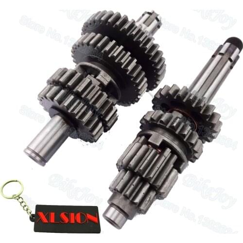 YX140 150 160 Transmission Gear Box Main Counter Shaft for YX 140cc 150cc 160cc Pit Dirt Bike Motor Cross Motorcycle Motorbike
