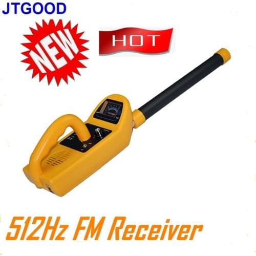 FM 512Hz Locator Receiver for 512Hz Transmitter Drain Pipe Sewer Inspection Camera Head Pipe Inspection Camera