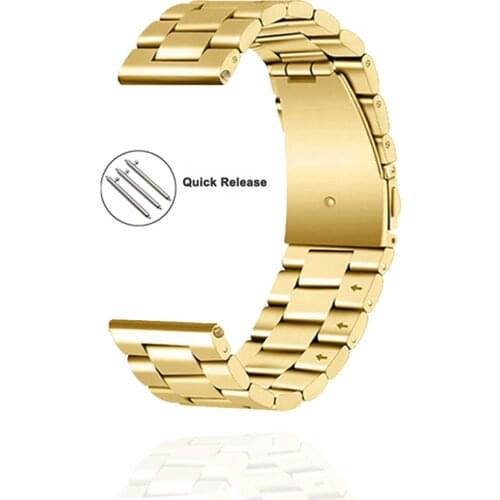 Luxury Strap For Samsung Galaxy Watch 42mm Mesh Belt Stainless Steel Watches band Business Men Women Wristwatch Gold Bracelet