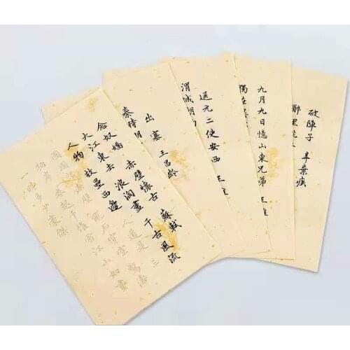 Running Script Copybooks 200sheets/lot Adult Chinese Classical Poetry Copybook Brush Calligraphy Pastel Xuan Paper Copybooks