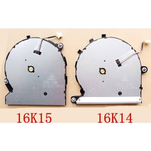 New laptop CPU cooling fan Cooler Notebook PC for MODEL ND75C07-16K14 ND75C07-16K15 DC5V 0.5A
