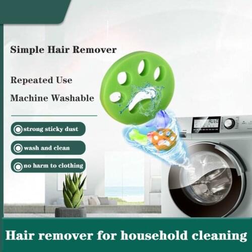 10PCS Reusable Cleaning Laundry Removes Hairs Cat And Dogs For Washing Machine Accessory Fur Lint Hair Remover Catcher Pet Hair
