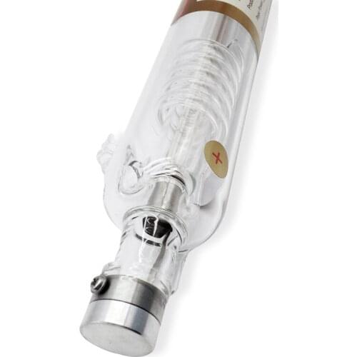 130w Co2 Laser Upgraded Metal Head Tube 1650MM Glass Pipe Lamp for CO2 Laser Engraving Cutting Machine