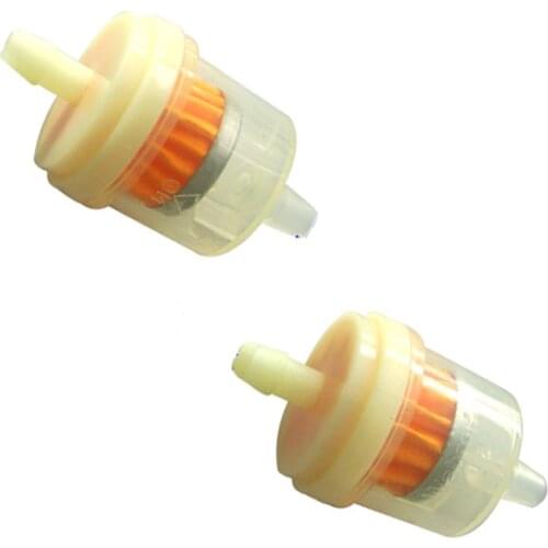 2* Gas Fuel Filter For ATV Quad MIini Moto Dirt Bike 47cc 49cc Engine Part