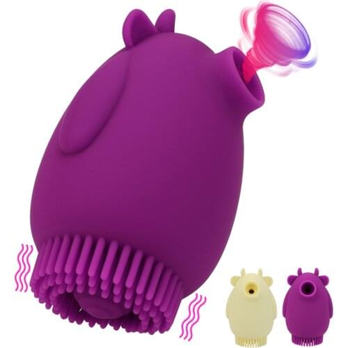 2 Motors Nipple Clitoris Sucker Sucking Vibrators for Women Vagina Massager Anal Toys Female Masturbation Spikes Erotic Sex Shop