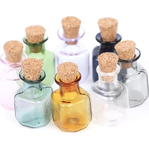 2Pcs 1/12 Dollhouse Miniature Glass Jar With Dried Food Lid For Kitchen Accessory Dolls Accessories Furniture Toys