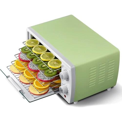 5 Trays Food Dehydrator Dried Fruit Vegetables Herb Meat Machine Small Household Pet Snacks Food Air Dryer 220V