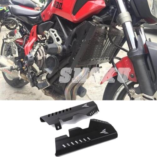 SMOK Motorcycle CNC Aluminum Alloy Side Radiator Grille Guard Cover Protector For Yamaha MT07 MT-07 MT 07 FZ07 2014-2016