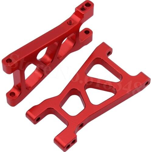 Elcetric Himoto 1/18 E18XBL Aluminum Lower Suspension Arm M606 Upgrade Metal RC Car Parts For Spino Buggy Fit Mastadon BARREN