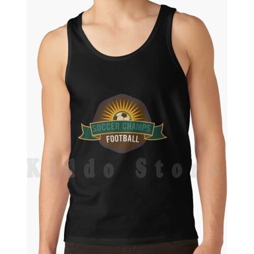 Football Motive 340 Tank Tops Vest Sleeveless Soccer European Ball Footballer Fun Cool Stylish Funny Comic