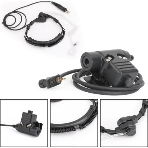 Artudatech PTT Push-To-Talk Throat Earpiece Headset Kit for MTP850 MTH600 MTH800 MTP 850 MTH 600 800