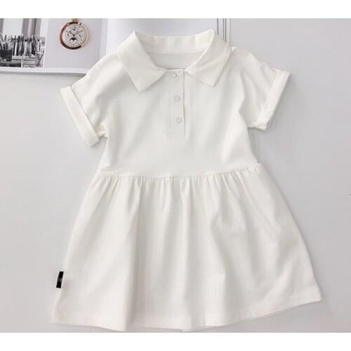 Hot Sale Short Sleeve Girls Dress Summer Girls Dresses Children Clothes Cotton Princess Dress For Girl