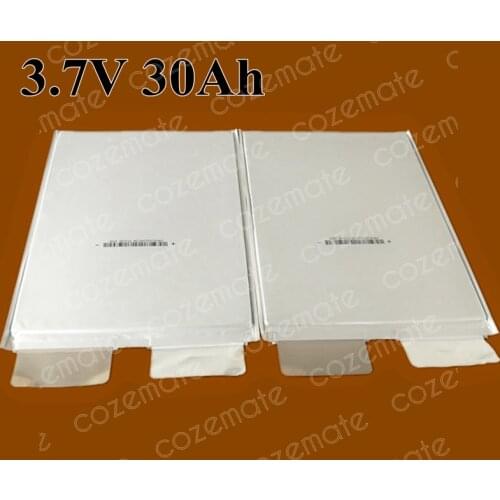 3.7v 30Ah Li-polymer Battery 150A Lithium for RV E Bike Battery Pack Golf Carts Electric Vehicle Solar Energy Storage