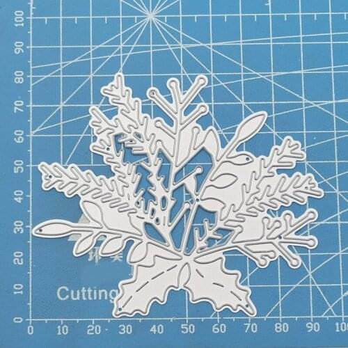 Leaf Metal Cutting Dies Stencil Scrapbooking DIY Album Stamp Paper Card Embossing Decoration Craft