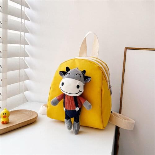 Fashion kids Backpack Kindergarten Schoolbag Cartoon Children Baby Birthday Gifts Bags