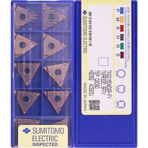 Original Carbide Insert CNC TNGG160402R AC520UAC530U For Blade Processing