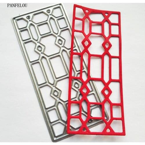 PANFELOU Asian style window metal craft paper die cutting dies Scrapbooking/DIY Easter wedding Embossing mould cards