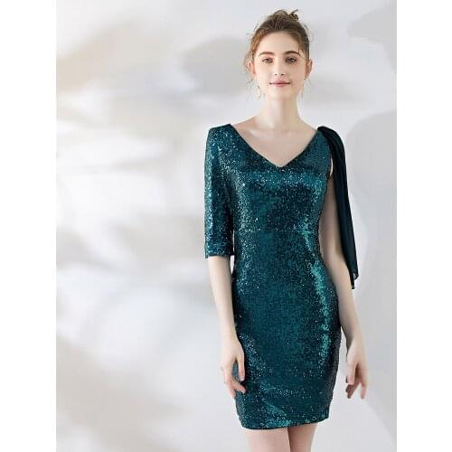 Pearl Diary V-neck Women Dresses