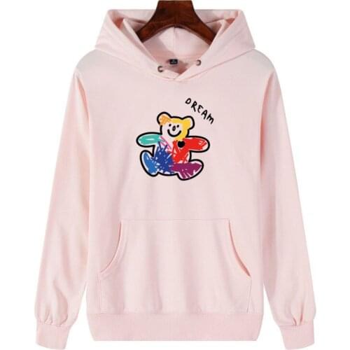 Drawstring Top Autumn And Winter 2020 New Womens Clothing Korean Style Velvet Thickened Loose Trendy Hoodies Sweatshirt Wn