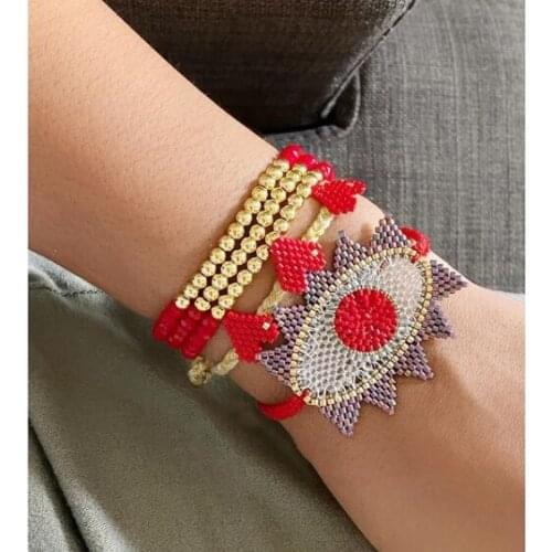 Jewelry Charm eyes Bracelet Gold Miyuki 2020 Wholesale Fashion for Ladies Women Men Gift Party